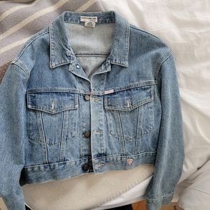 GUESS vintage early 90s cropped denim jacket - no offers accepted.